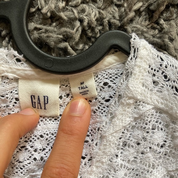 GAP High Neck Lace Blouse - Picture 3 of 3